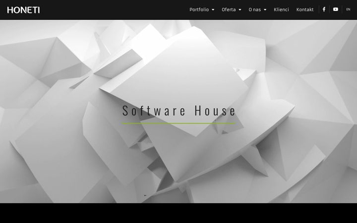 Screenshot of honeti.com