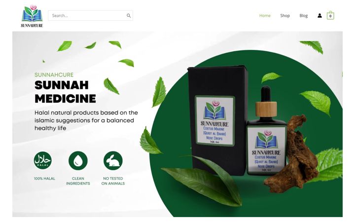 Screenshot of honeylicious-shop.co.uk