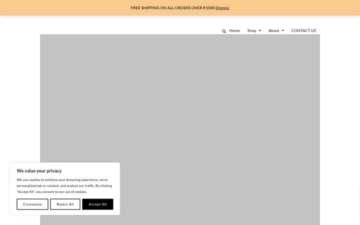 Screenshot of honeypawsstore.com