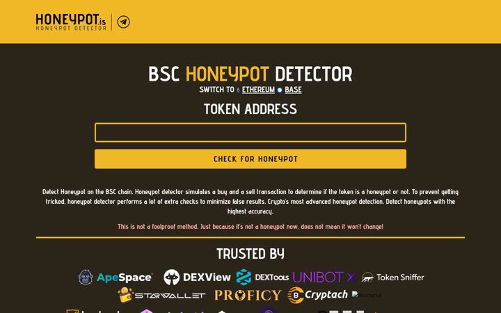 Screenshot of honeypot.is