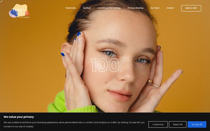 Screenshot of honeyscent.com