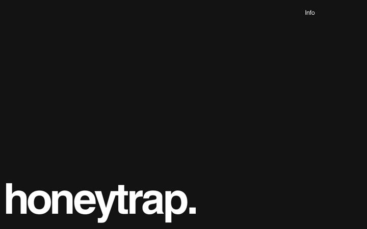Screenshot of honeytrapfilm.com