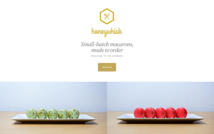Screenshot of honeywhisk.com