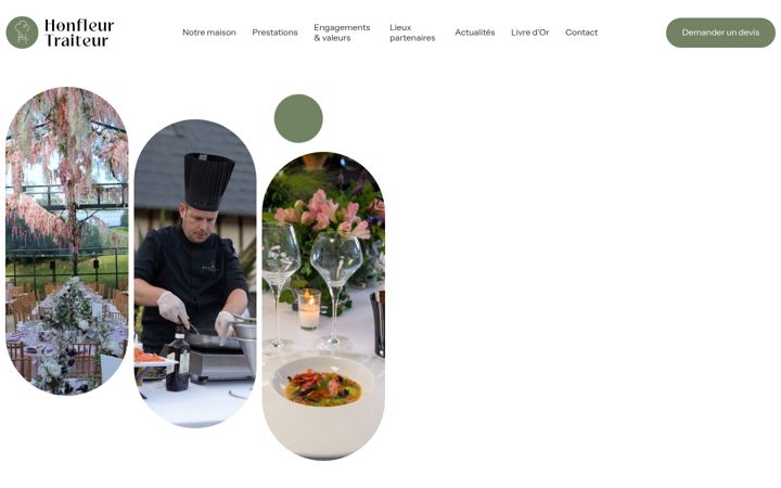 Screenshot of honfleurtraiteur.com