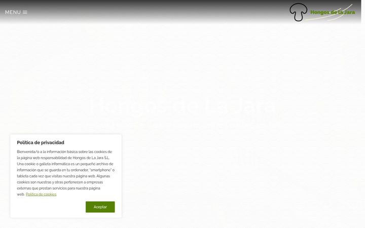 Screenshot of hongosdelajara.com