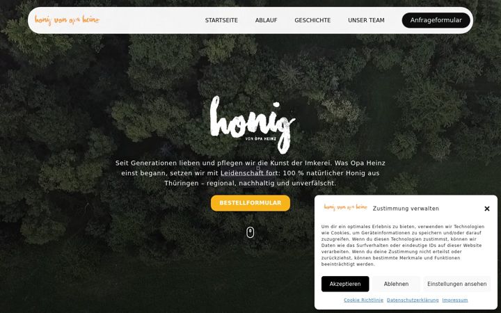 Screenshot of honig-von-opa-heinz.de