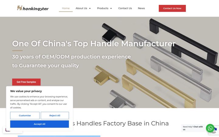 Screenshot of honkingstar.com