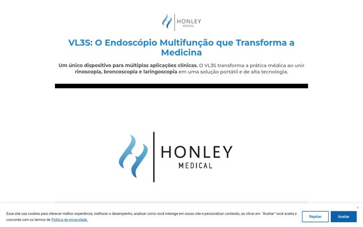 Screenshot of honleymedical.com.br
