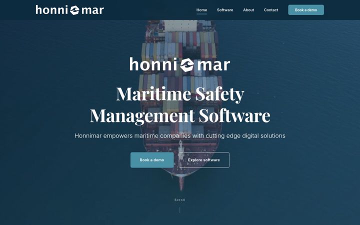 Screenshot of honnimar.com