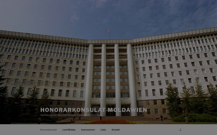 Screenshot of honorarkonsulat-moldawien.de