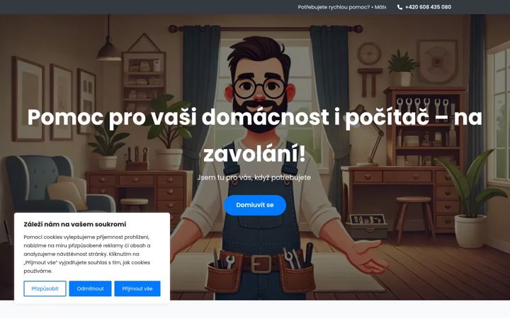 Screenshot of honzanazavolani.cz