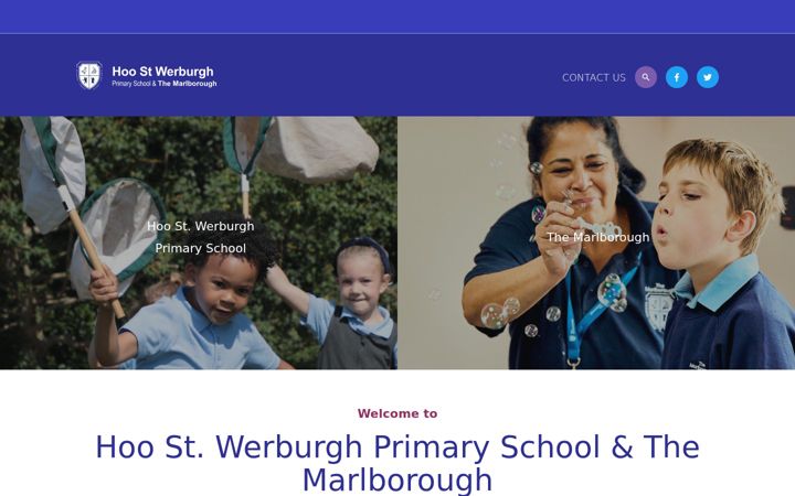Screenshot of hoo-st-werburgh.medway.sch.uk