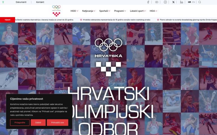 Screenshot of hoo.hr