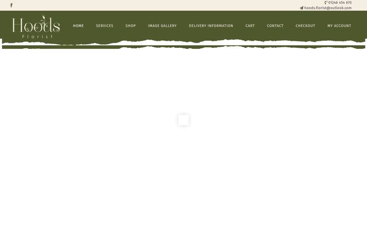 Screenshot of hoodsflorist.co.uk