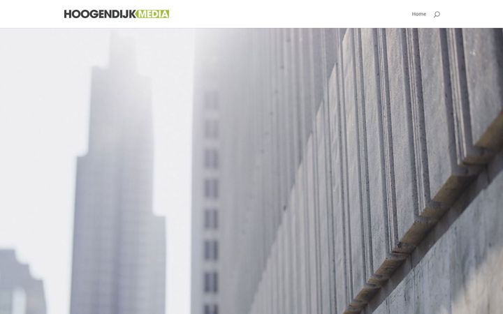 Screenshot of hoogendijkmedia.nl