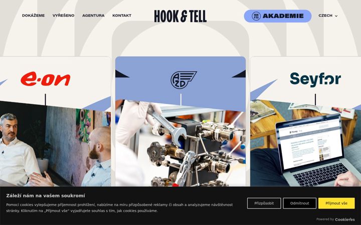 Screenshot of hook-tell.cz