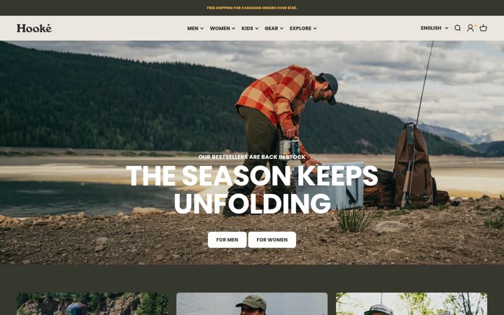 Screenshot of hooke.com