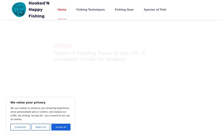 Screenshot of hookednhappy.com