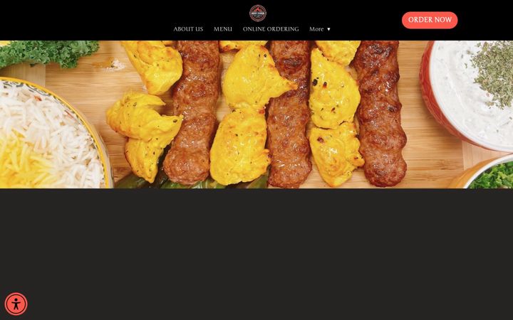 Screenshot of hookkabob.com