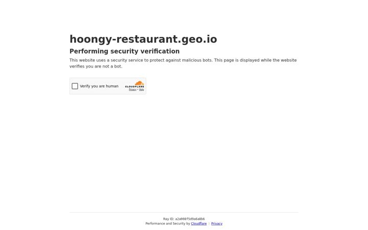 Screenshot of hoongy-restaurant.de