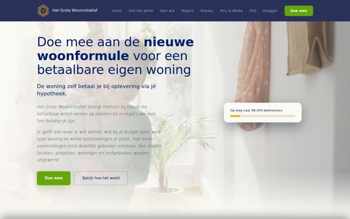 Screenshot of hoooming.com