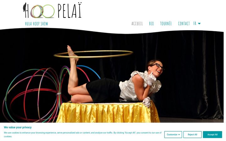 Screenshot of hoopelai.net