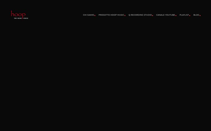 Screenshot of hoopmusic.it