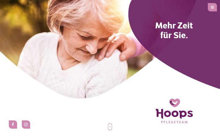 Screenshot of hoops-pflegeteam.de