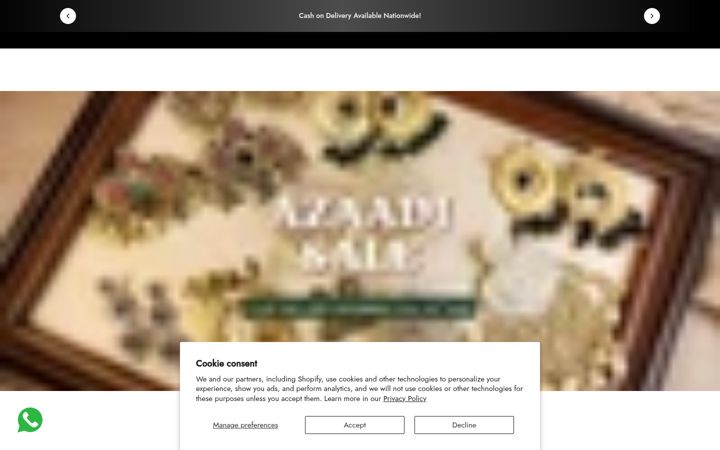 Screenshot of hoopsandstudz.com