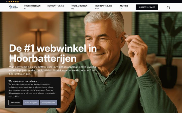 Screenshot of hoorbatterijen1.nl