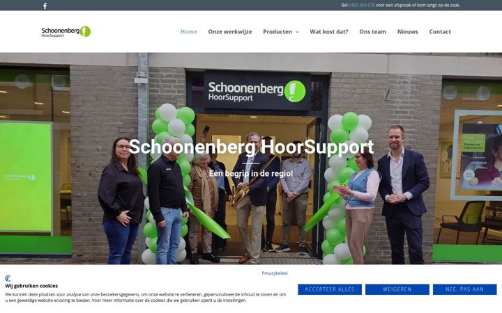 Screenshot of hoorzaakvanneerven.nl