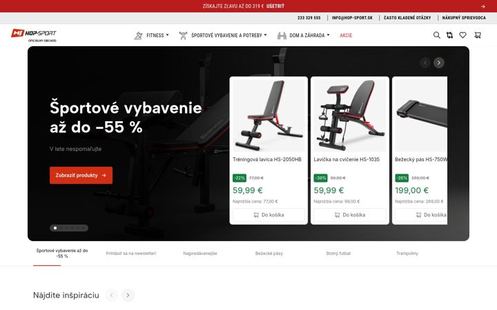 Screenshot of hop-sport.sk
