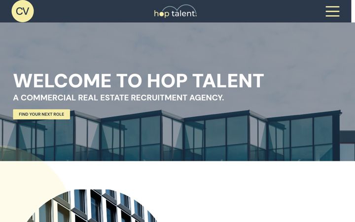 Screenshot of hop-talent.com