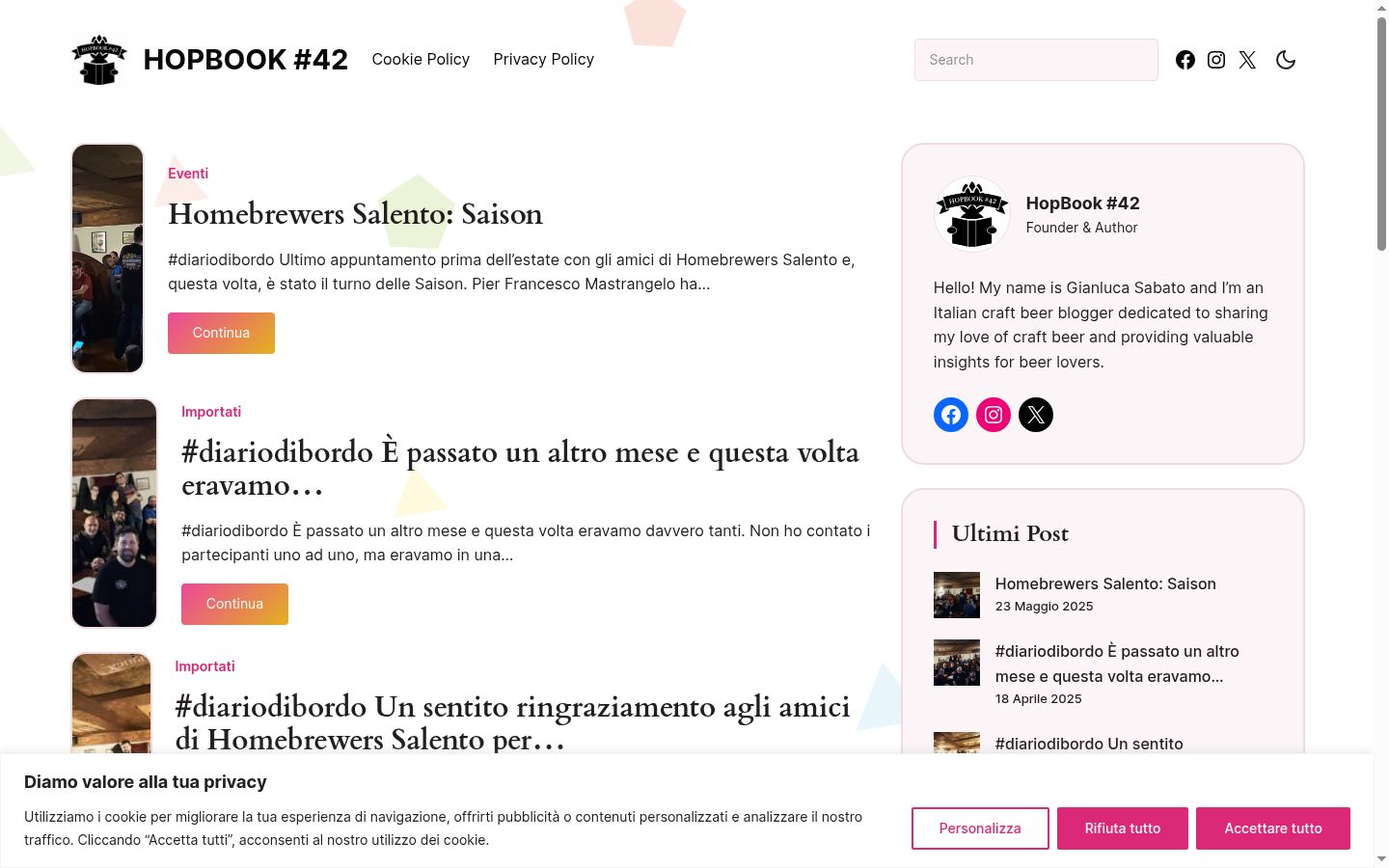 Екранна снимка на банера за съгласие, показан преди каквото и да е взаимодействие