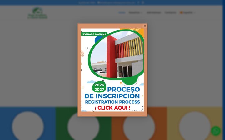 Screenshot of hopeacademypuntacana.com