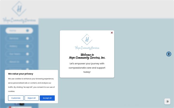 Screenshot of hopedelaware.com