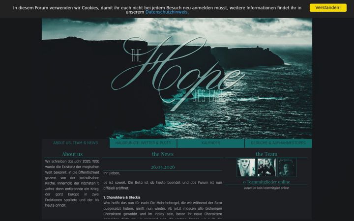 Screenshot of hopedieslast.de