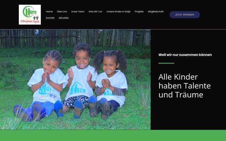 Screenshot of hopeforpupils.de