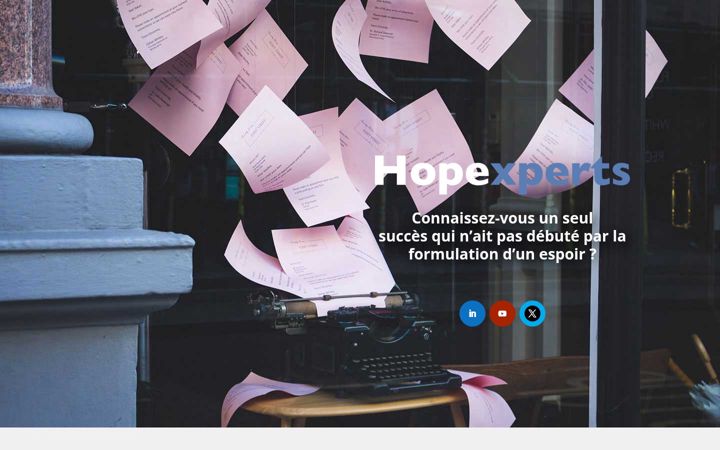 Screenshot of hopexperts.com