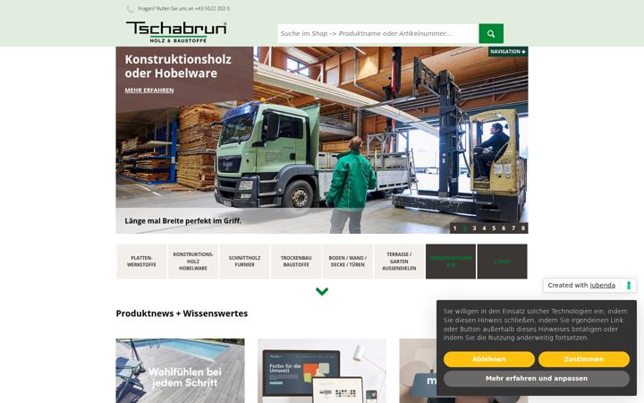 Screenshot of hopferwieser.com
