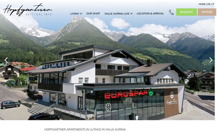 Screenshot of hopfgartner-luttach.com