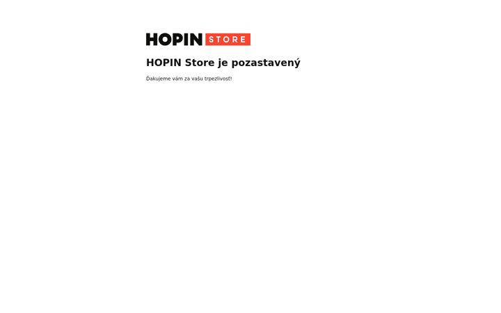 Screenshot of hopinstore.sk