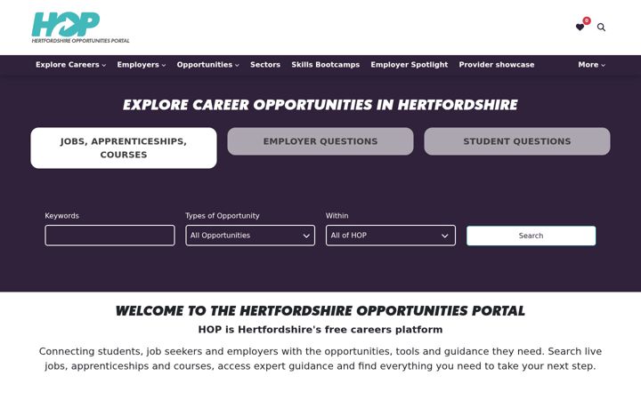 Screenshot of hopinto.co.uk