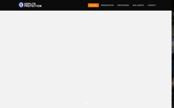 Screenshot of hopliteprotection.fr