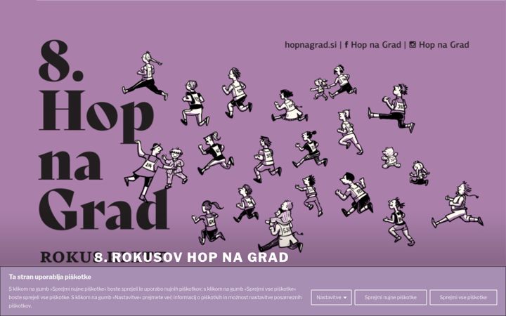 Screenshot of hopnagrad.si