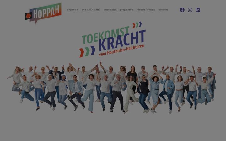 Screenshot of hoppah.be