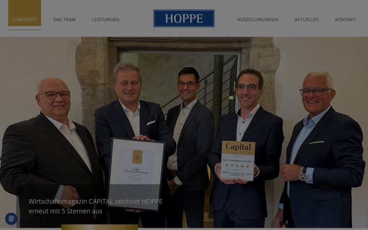 Screenshot of hoppe-vermoegensbetreuung.de