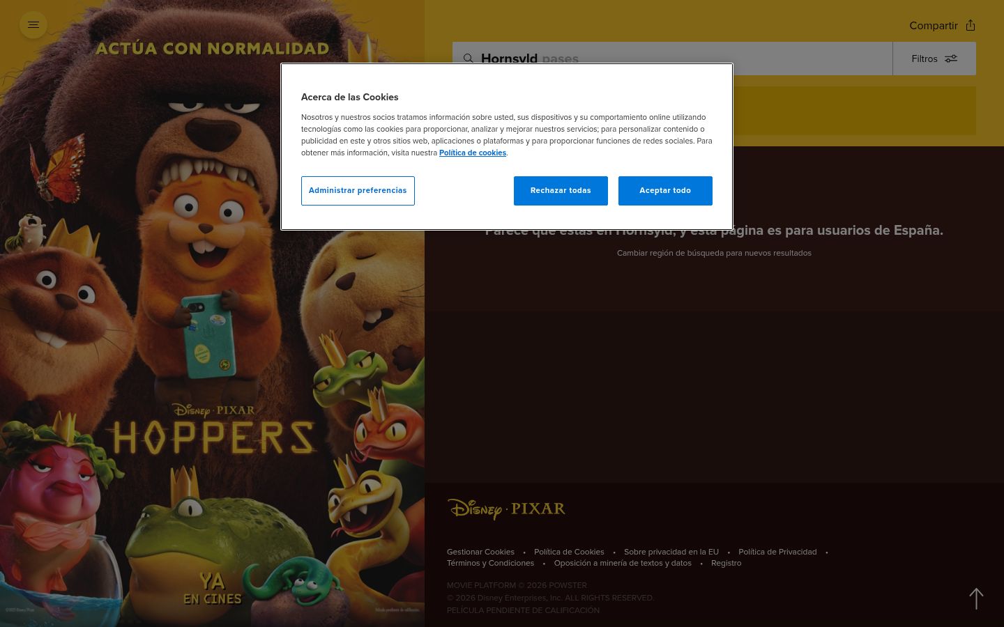 Screenshot tal-banner tal-kunsens muri qabel kwalunkwe interazzjoni