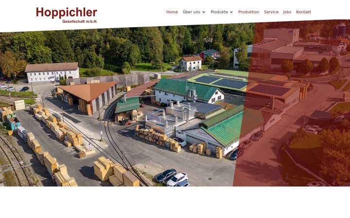 Screenshot of hoppichler.at