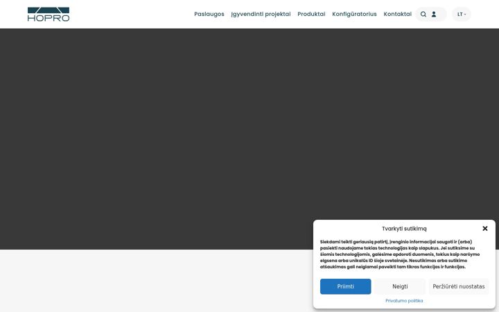 Posnetek zaslona hopro.lt